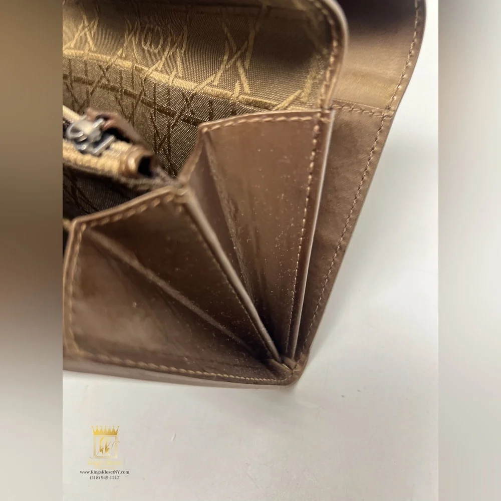 Christian Dior patent wallet